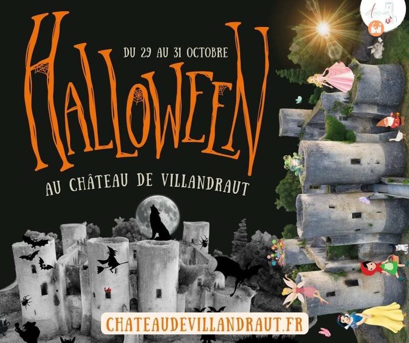 Chasse au trésor d'Halloween au château de Villandraut