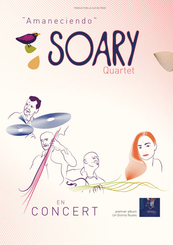 SOARY Quartet / concert sortie d’album « Un giorno nuovo