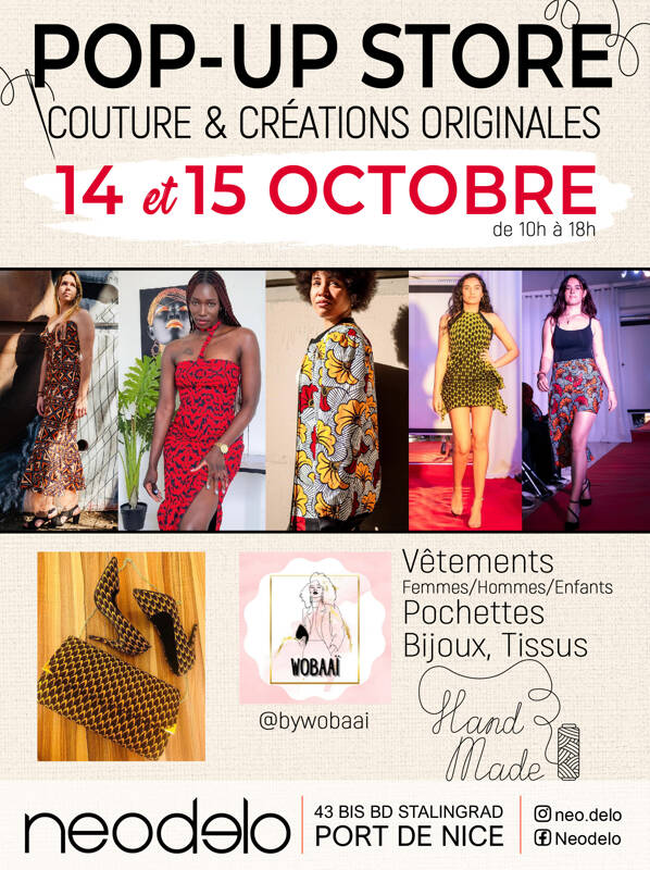Popup Store Spécial Couture et Créations originales