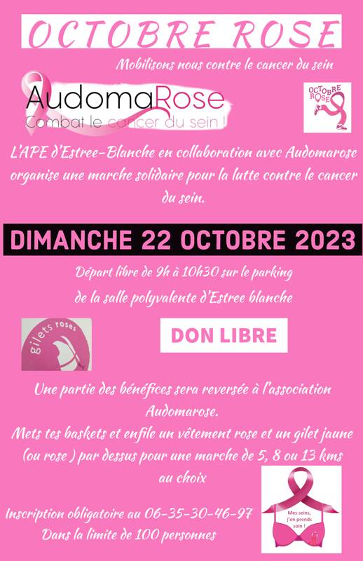 Marche octobre rose