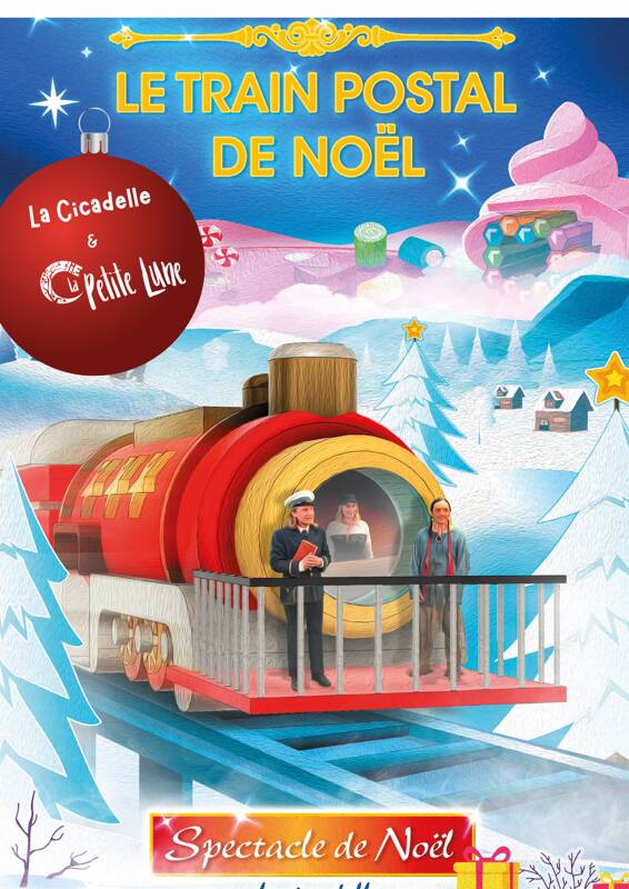 Le train postal du Père Noël
