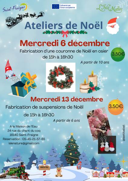 Création d'une suspension de Noël