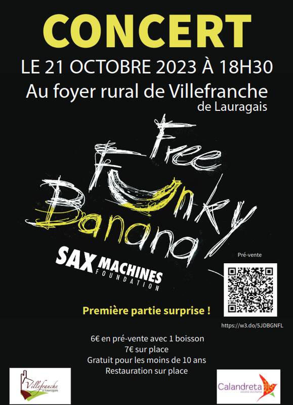 Concert Sax Machines Fondation