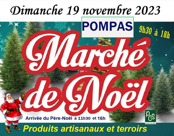 Marché de Noël à Pompas