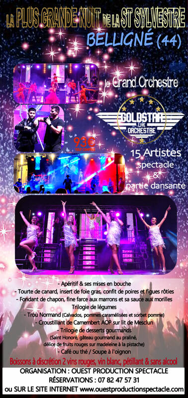 REVEILLON DE LA SAINT SYLVESTRE 2023 2024
