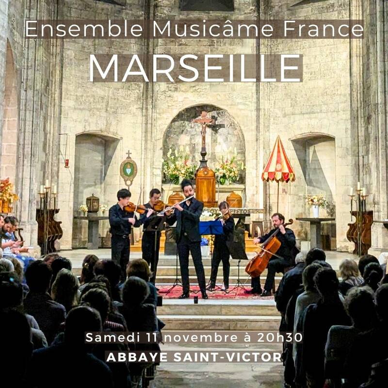 Concert à Marseille : Les 4 Saisons de Vivaldi, Experience de Enaudi, Over the rainbow, De Falla, Fauré