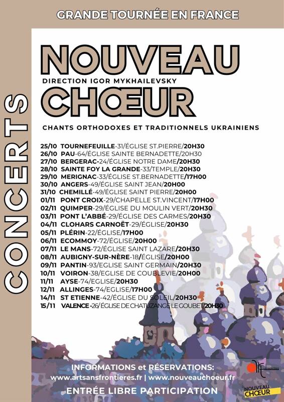 LE NOUVEAU CHOEUR / CONCERT BERGERAC