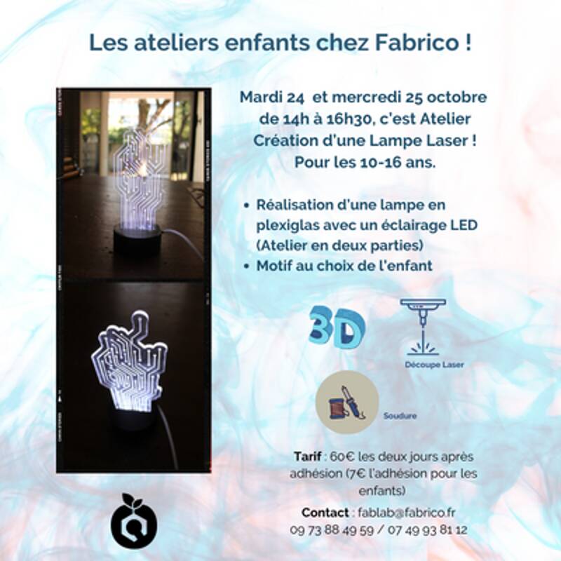 Les ateliers enfants chez Fabrico !