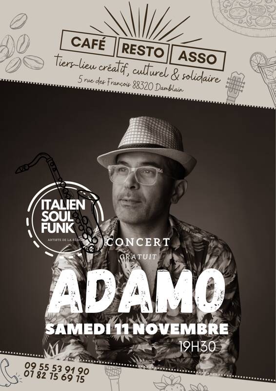 Adamo en concert à Damblain