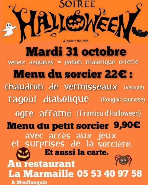 Soirée Halloween