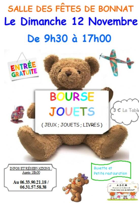 Bourse aux jouets