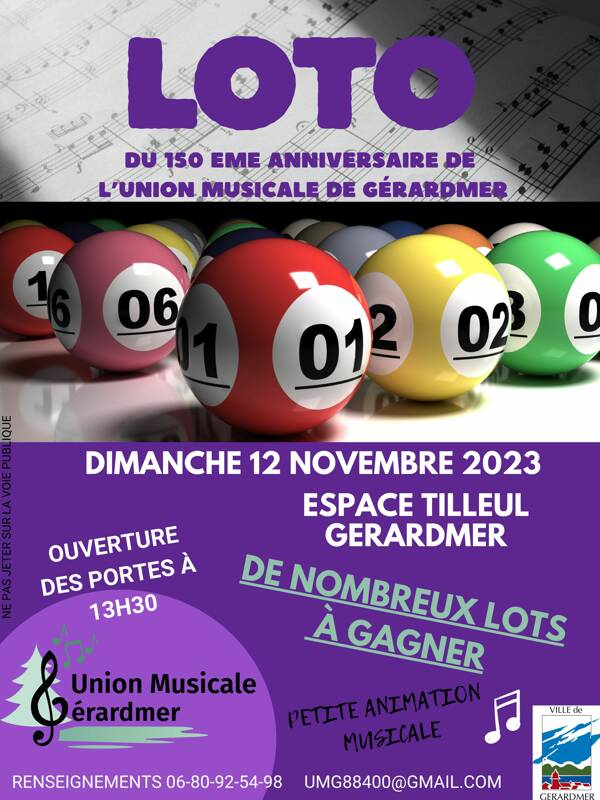 Super Loto de l'Union musicale de Gérardmer