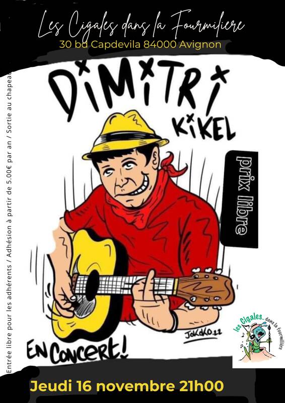 Dimitri Kikel en concert