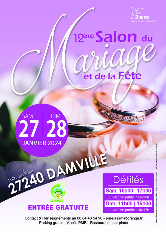 Salon mariage Damville 2023