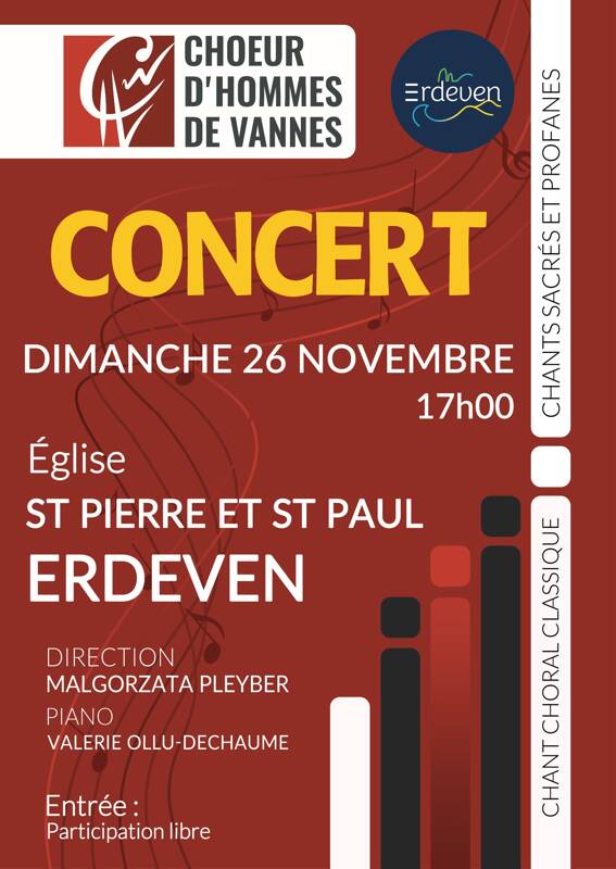 CONCERT CHOEUR D'HOMMES DE VANNES