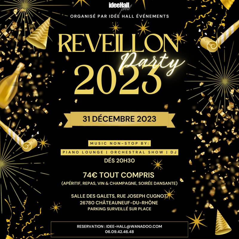 Réveillon St Sylvestre 2023