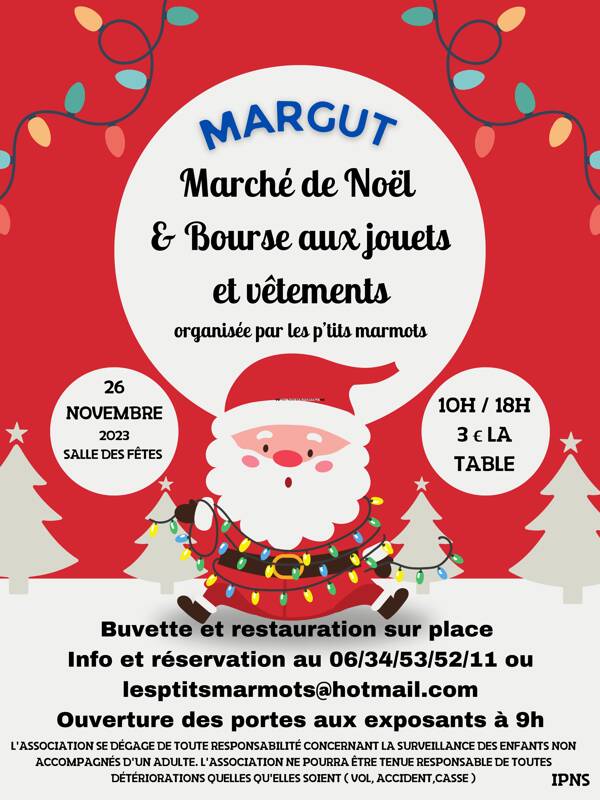 Bourse aux jouets et marché de noël