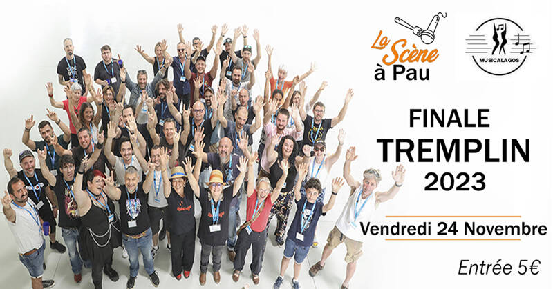 CONCERT FINALE TREMPLIN MUSICALAGOS sur la SCENE PAU