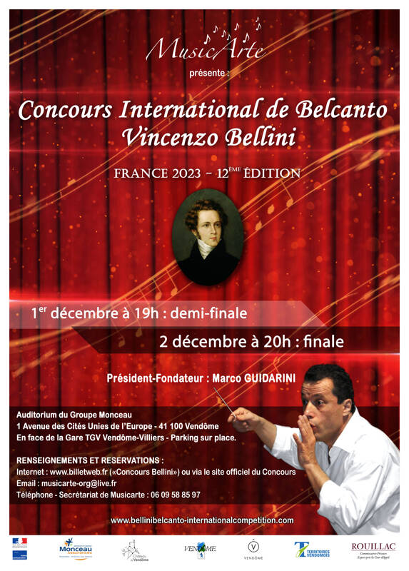 Concours International de Belcanto Vincenzo Bellini 12ème édition