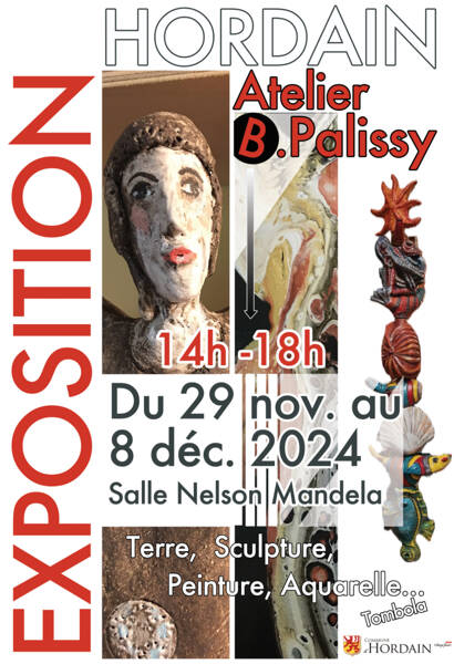 Salon Exposition d'Art  Bernard Palissy Salle N. Mandela d'Hordain
