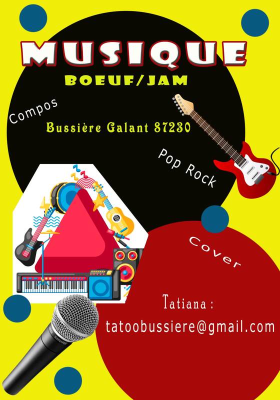 Jam musique pop rock VA vF Cover Bussière Galant