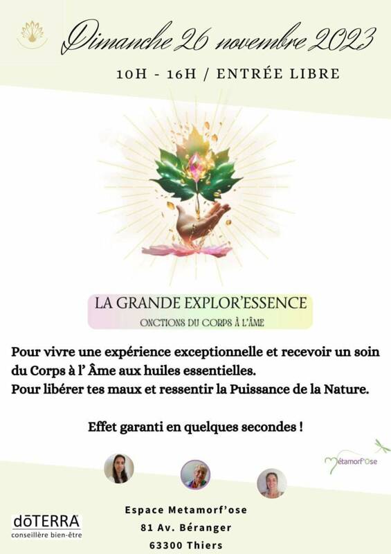 Découvertes des huiles Essentielles / Grande Explor'essence