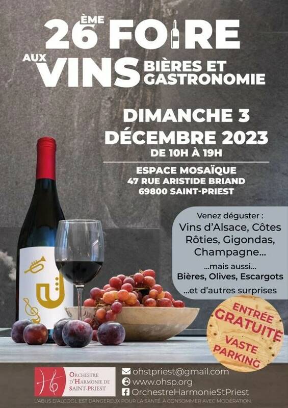 26e Foire aux Vins, Bières et Gastronomie