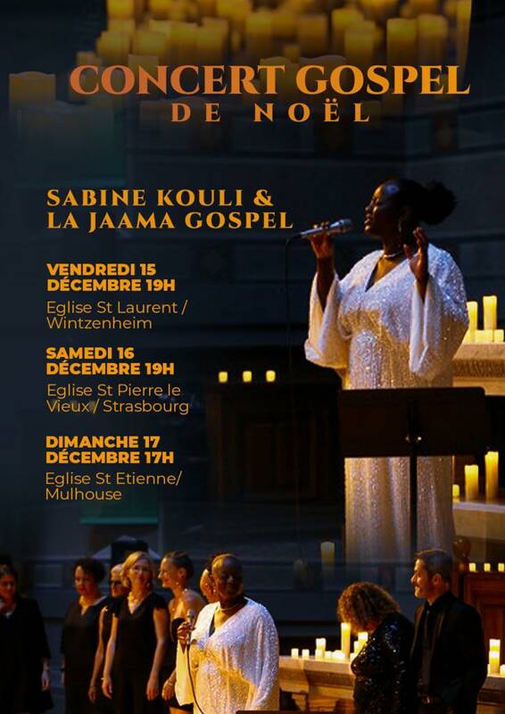 Concert de Noël- Sabine Kouli et la Jaama Gospel