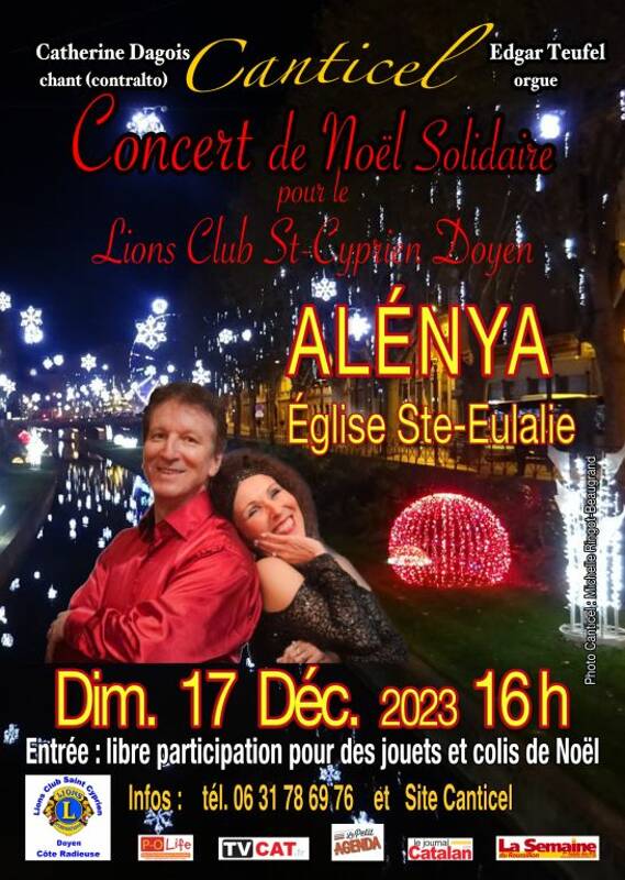 Concert de Noël Solidaire avec Canticel