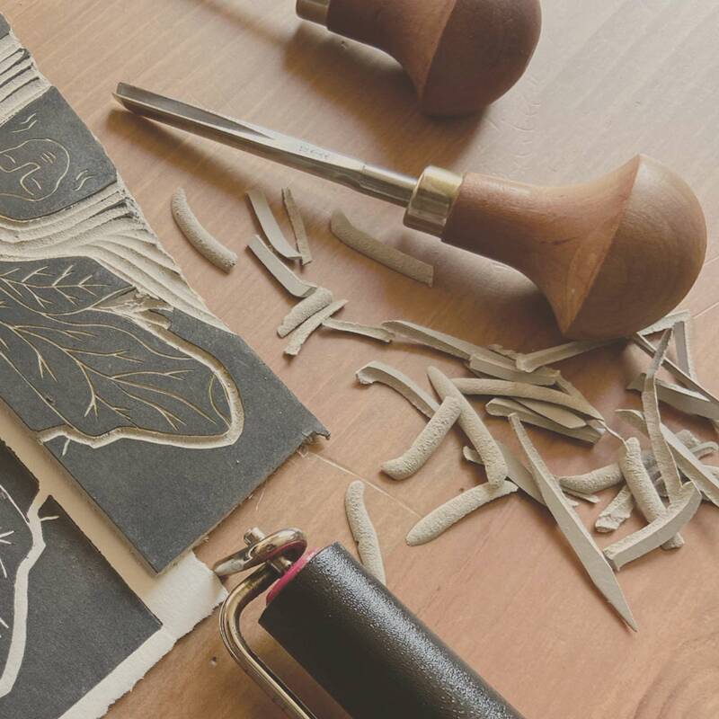 Atelier Linogravure & Art-Thérapie