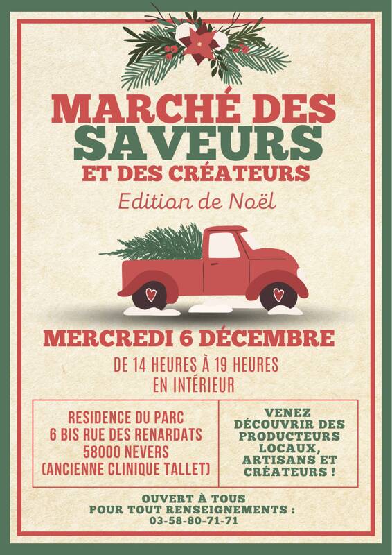 Marché des saveurs & des créateurs - Edition de Noël