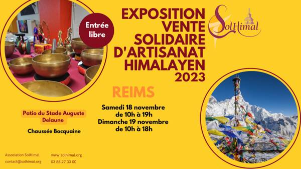 Exposition-vente solidaire d'artisanat himalayen 