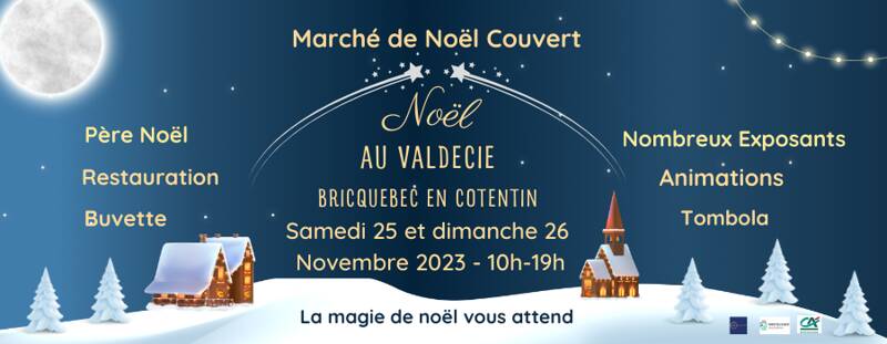 Marché de noël au Valdecie