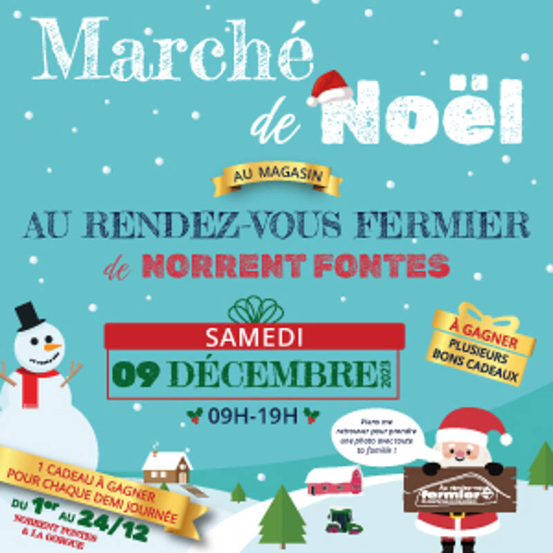 MARCHE DE NOEL AU RENDEZ-VOUS FERMIER