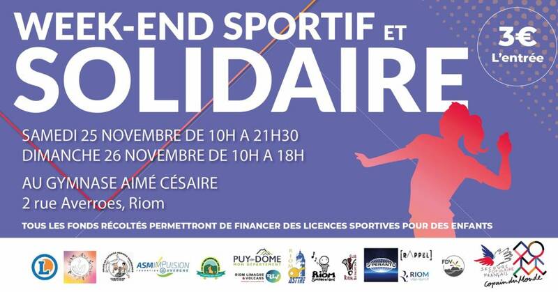 Week-end sportif et solidaire