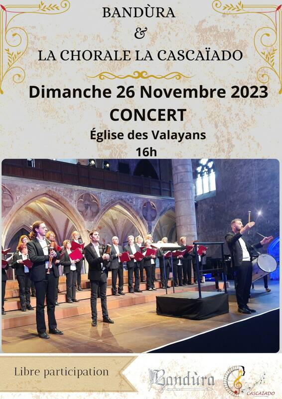 Bandùra et la chorale la Cascaïado