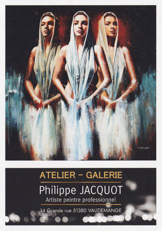 OUVERTURE DE L' ATELIER - GALERIE DE L'ARTISTE PEINTRE PHILIPPE JACQUOT