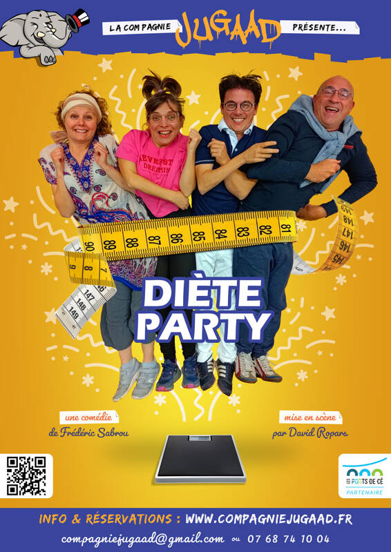 Théâtre - diète party - Compagnie Jugaad