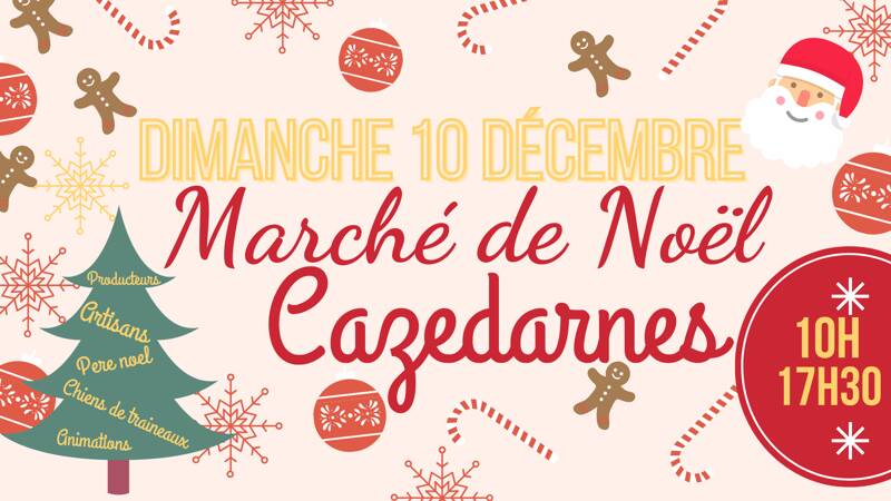 Marché de Noël 2023 de Cazedarnes