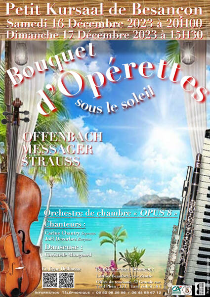 Concert Bouquet d'operette sous le soleil