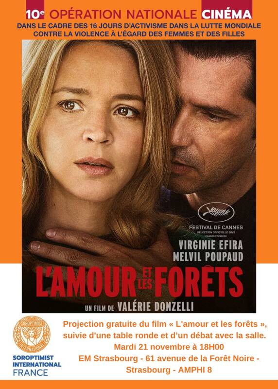 Projection gratuite + Débat L'amour et les Forêts