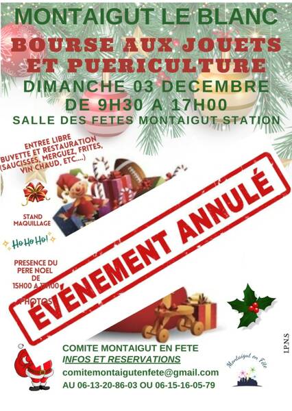 BOURSE AU JOUETS ET PUERICULTURE