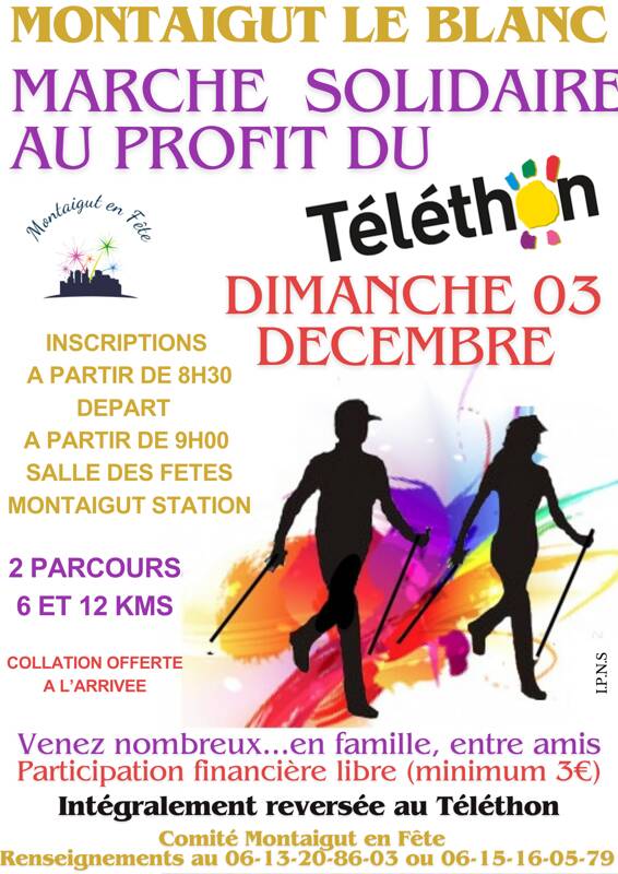 MARCHE SOLIDAIRE TELETHON