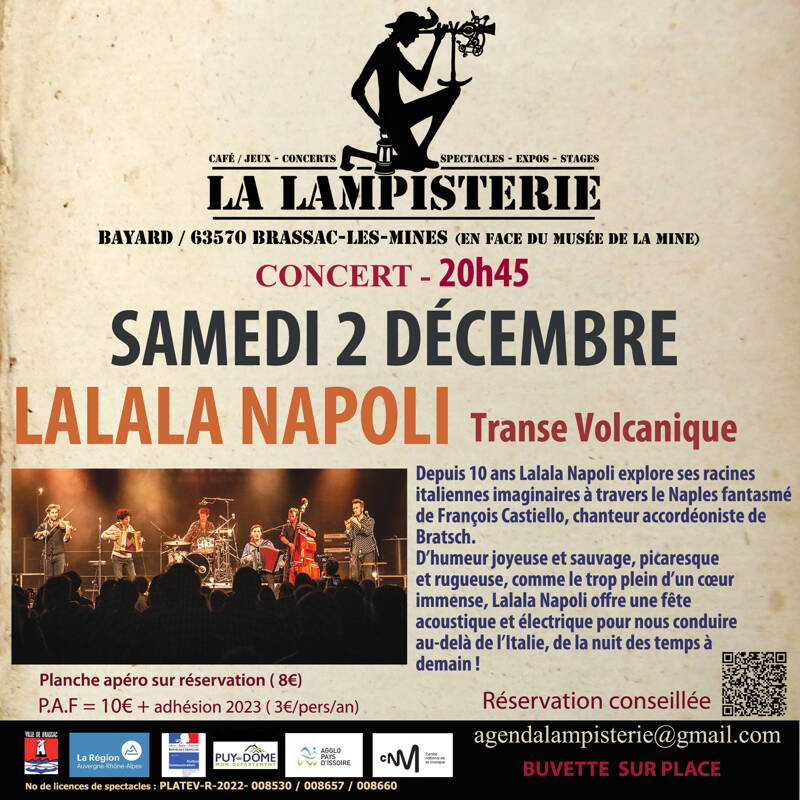 Concert de transe volcanique - Lalala Napoli