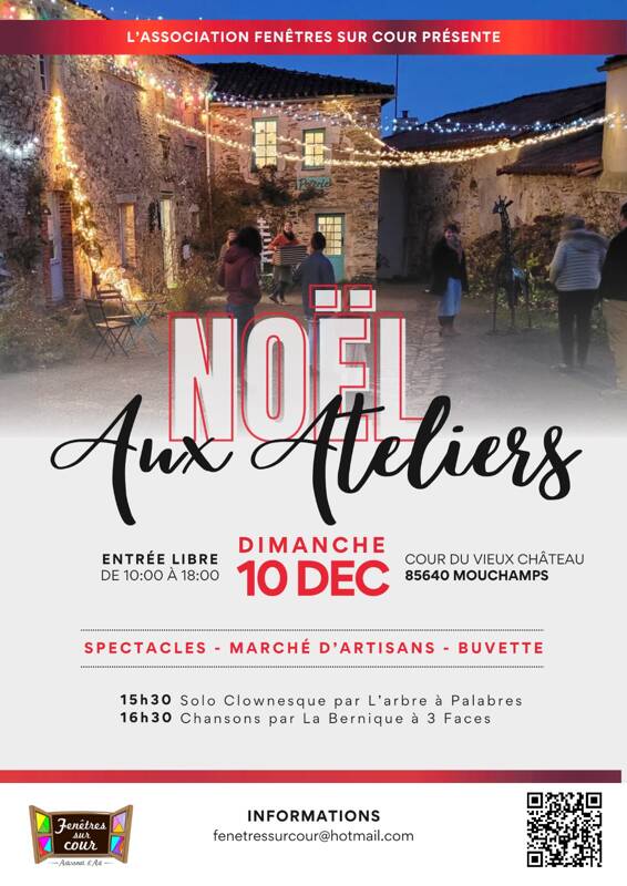 Noël aux Ateliers - marché et spectacles