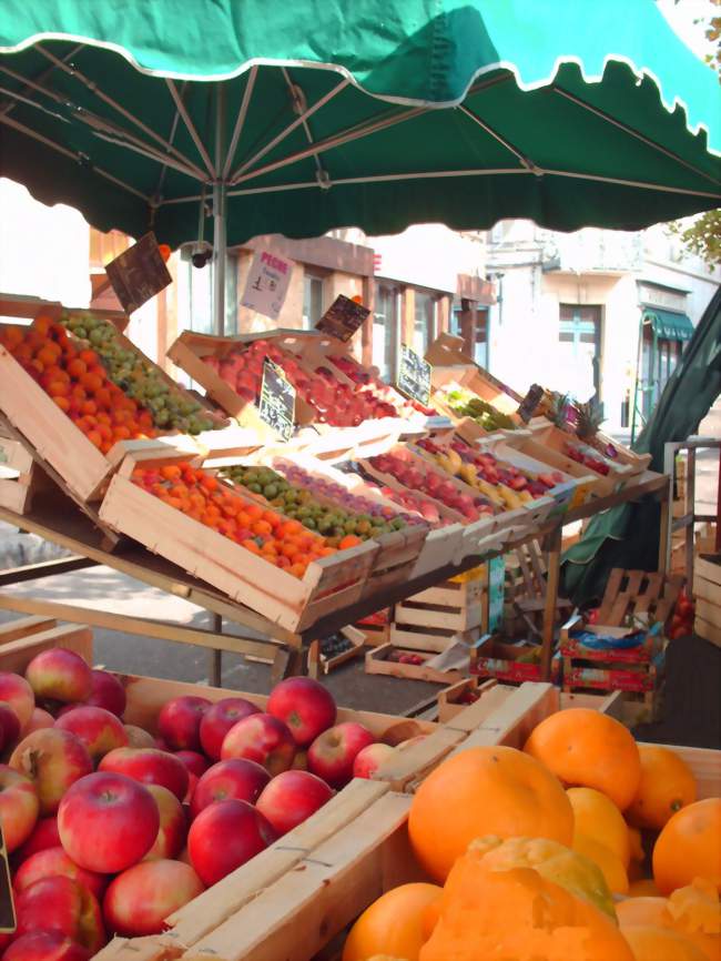 Marché traditionnel toute l'année