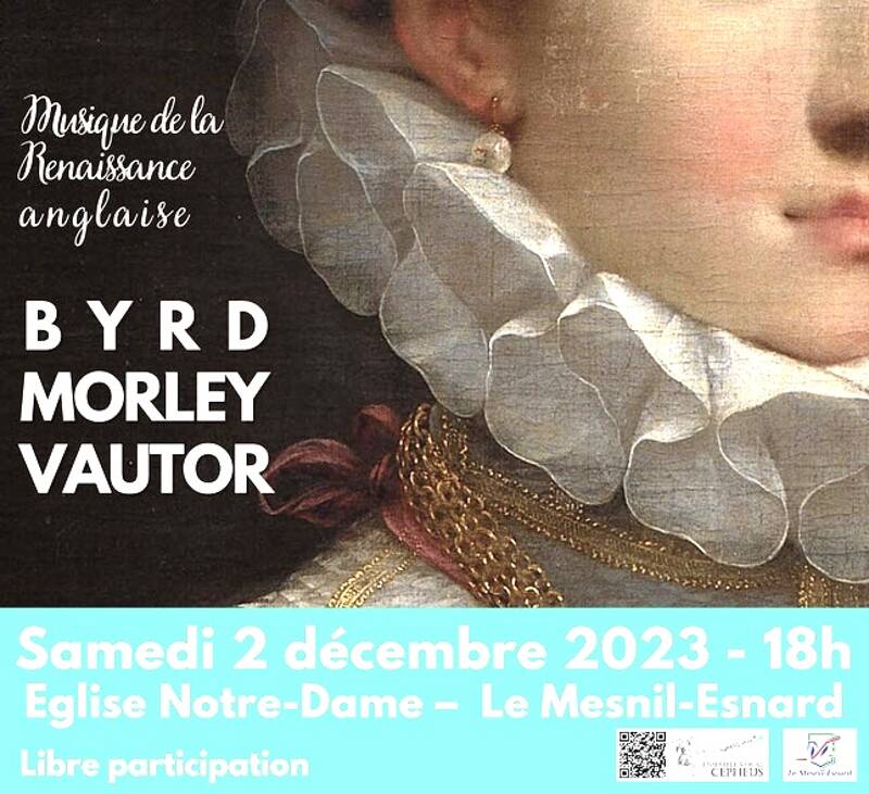 Concert autour de la Renaissance anglaise (Byrd, Morley, Vautor,…)