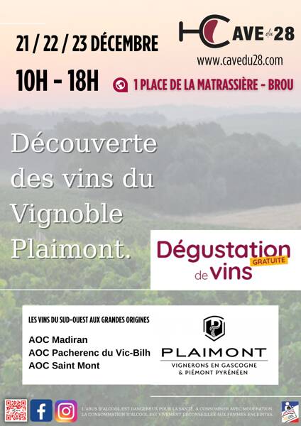 Dégustation gratuite en présence du domaine Plaimont