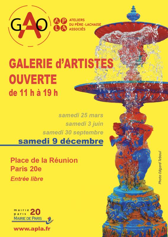 8e édition de la Galerie d’Artistes  Ouverte (GAO)