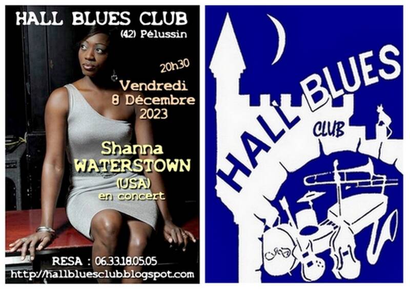Shanna WATERSTOWN (USA) en concert au Hall Blues Club